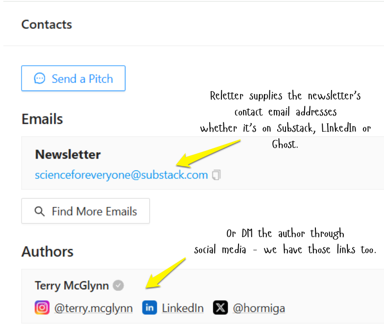 How to Get in Contact With a Newsletter Writer