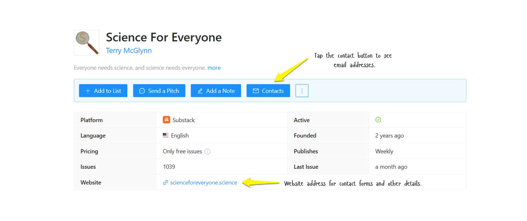 How to Get in Contact With a Newsletter Writer