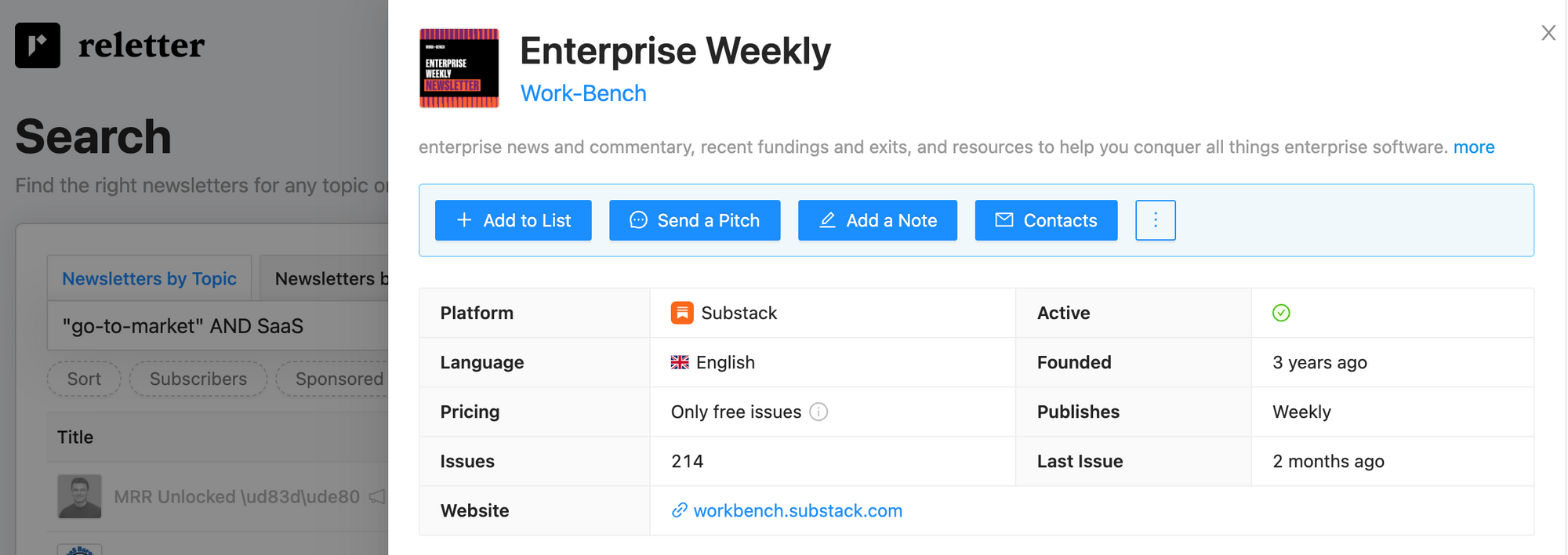 How to Build a 30-Newsletter Outreach List in 30 Minutes