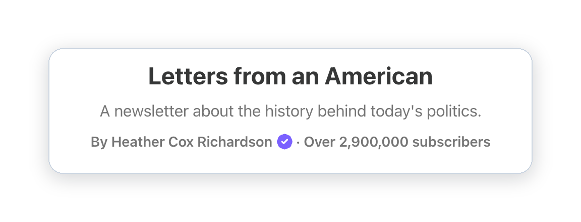 Substack publication header showing Over 2,900,000 subscribers