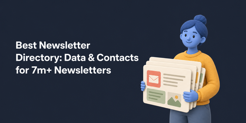 Best Newsletter Directory: Data & Contacts for 7m+ Newsletters