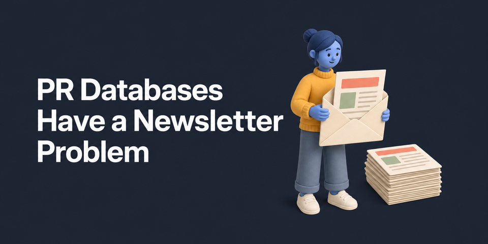 PR Databases Have a Newsletter Problem